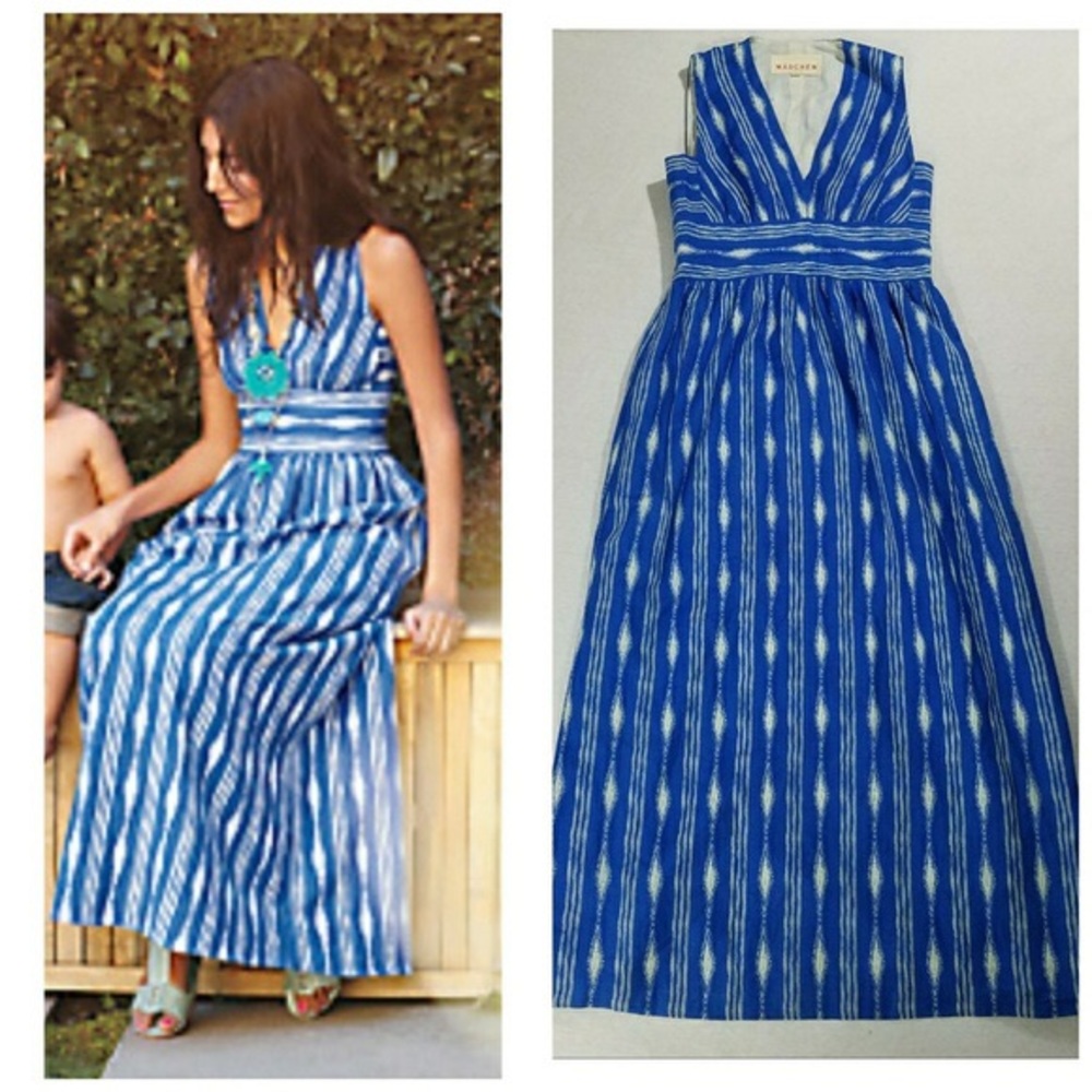 Madchen Anthropologie Skywriter ikat dress 2